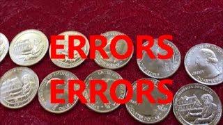 NEW ISSUE QUARTERS SEARCHED FOR ERRORS AND VARIETIES