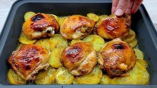 Этот рецепт от бабушки произвел впечатление на всех Вкусный ужин Куриные бедра! #211