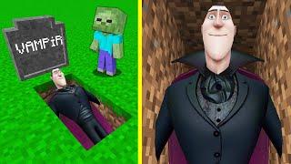 VAMPİR CANLANIP MEZARDAN ÇIKTI  - Minecraft