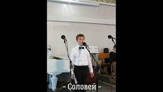 Муз. школа "Гармония": СОЛОВЕЙ, исп. Илья Сахарук