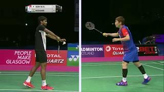 TOTAL BWF World Championships 2017 | Badminton QF M1-MS | Son Wan Ho vs Kidambi Srikanth