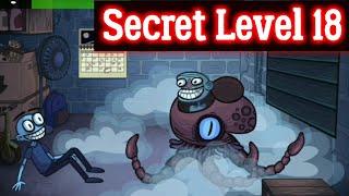 Troll Face Quest Horror 2 Secret Level 18 Solution hint walkthrough