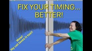 Fix your recording's timing, the smarter way.