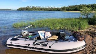 20210614 новая лодка RiverBoats 330 первый выезд