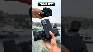 Insane Zoom Test: iPhone vs Sony ZV-E10 II vs Camcorder 