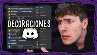 Decoraciones en DISCORD y SEPARADORES en 2 minutos