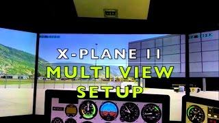 X-Plane 11 Multi View Setup