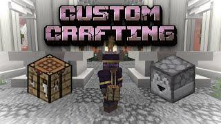 Custom Crafting with Commands! (Minecraft Bedrock Tutorial)