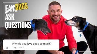 Tom Hardy Plays With Rescue Dogs | FAQs | @ladbiblestories