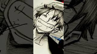 Art Tutorials Be Like - Luffy from One Piece @Shadow YT
