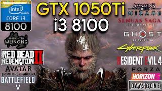 GTX 1050 Ti + I3 8100 & 16GB Ram - Test In 12 Games In 2024 !