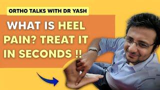 What is Heel Pain? Treat it in seconds!!!!! Orthopedic Surgeon Explain!!#heelpain #plantarfasciitis