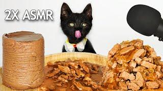 CAT EATING WET FOOD | ASMR MUKBANG