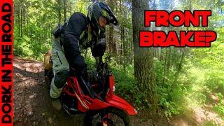ADV Myth Busting: Should You Use the Front Brake While Riding Offroad?