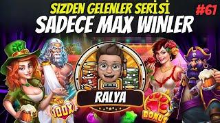 SLOT OYUNLARI  SLOT RALYA SİZDEN GELENLER 61  SİZDEN GELEN MAX WİNLER #slotoyunları