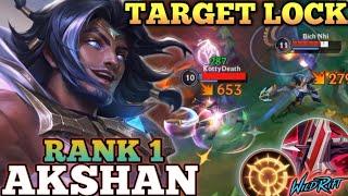 AKSHAN AMAZING MID MAP CONTROL! BRUTAL 100% CRIT. BUILD - TOP 1 GLOBAL AKSHAN BY Bích Nhi- WILD RIFT