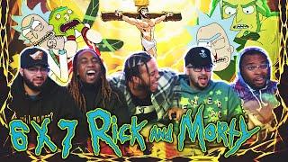 NOT PREVIOUSLY LEON!!!!!! Rick And Morty 6 x 7 "Full Meta Jackrick" Reaction/Reaction