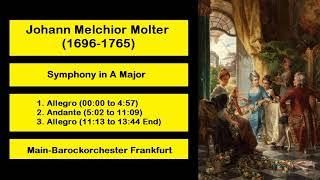 Johann Melchior Molter (1696-1765) - Symphony in A Major