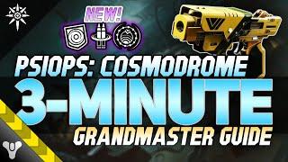 NEW LOTUS-EATER FARM (2x) // 3-Minute Psiop BG Cosmodrome Platinum GM #guide #destiny2 #nightfall