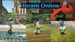 Toram Online - Fresh Account Speedrunning Levels 1-280 Community Picked Class (No Commentary) Part 5