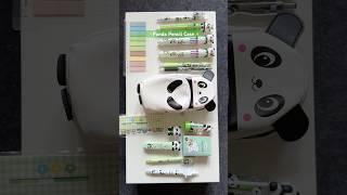 Panda Pencil Case #trendingshorts #trendingonshorts #panda #stationery #cute #kawaii