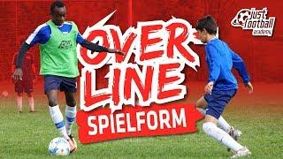 Soccer training: overline - game form - tactics