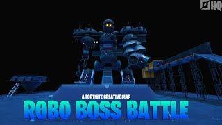 Robo Boss Battle (Fortnite Creative Mode + Code)