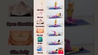 weight loss exercises at home#yoga #weightloss #fitnessroutine #short