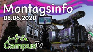 Montagsinfo 08.06.2020 | CampusTV