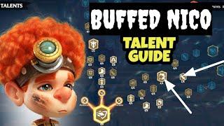 call of dragons - buffed NICO 2.O Ultimate Guide | Talent tree Warpets artifacts & pairings
