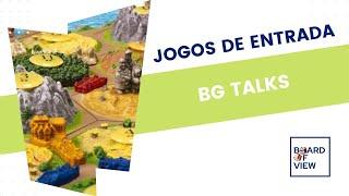 Jogos de entrada - Carcassonne, Catan e Ticket to Ride