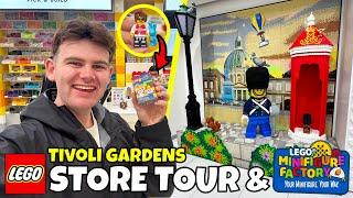 LEGO Store Shopping & Minifigure Factory in Denmark | Tivoli Gardens Store Tour