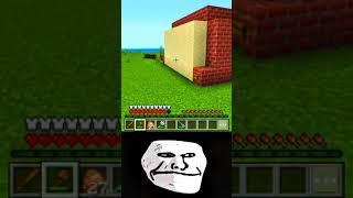 HEROBRINE VS ME | 1v1  | |#minecraft #shortsvideo #trollface #phonk #temporay gamerz