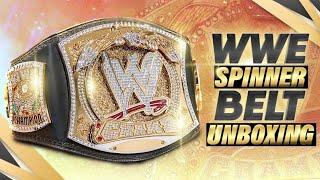 WWE Championship Spinner Replica Title Belt Unboxing!