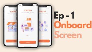 Onboarding Screen - Complete E-Commerce App Flutter UI - Ep 1 - Speed Code