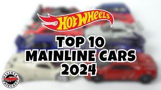 Hot Wheels Top 10 Mainline Cars 2024 - Olliots Diecast Personal Favorites