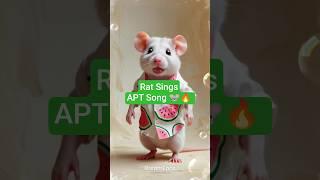 Rat Sings APT by Bruno Mars & Rose  | Viral Shorts