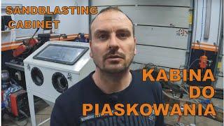 Sandblasting Cabinet || Piaskarka Kabinowa  220l Cormak