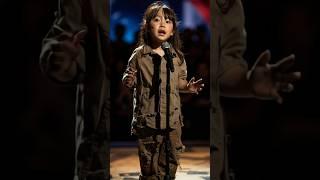 #talent poor war victim girl singing song left the judges of AGT amazed!