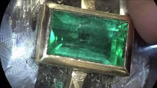 Emerald Bezel setting