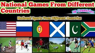 National Games Of Different Countries|| National Sports From Different Countries.