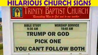 Funniest Church Signs Ever