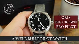 Well Built Modern Pilot Watch - Oris Big Crown ProPilot Review - Beans & Bezels