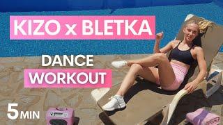 Taneczny trening  KIZO x Bletka Patopop 🪩 | 100 BPM, BOMBOO | DANCE CARDIO