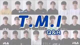 BELIFT LAB (빌리프랩) - TMI Q&A (ENG/JPN)