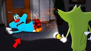 Roblox Oggy Playing Flashlight Tag With Jack