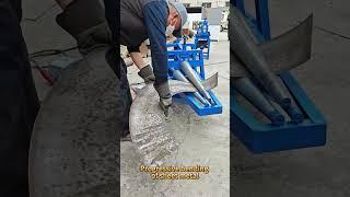 Design of a simple three-cone cone rolling machine