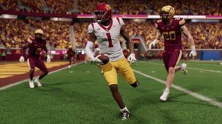 USC vs Minnesota - NCAA Football 10/5 Full Game Highlights (College Football 25 Sim)