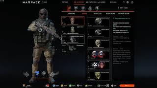 Warface My inventory for 4 years of play