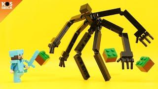 Lego Minecraft Mutant Enderman (Tutorial)